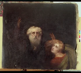 Prospero and Miranda, Fragment from 